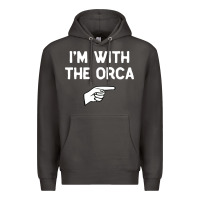 Smoke im with the orca costume halloween matching party Premium Hoodie - longCreatives