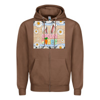 Chestnut easter vibes tumbler Zipper Hoodie - Artiststas
