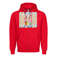Red easter vibes tumbler Zipper Hoodie - Artiststas