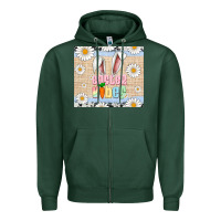 Sports Green easter vibes tumbler Zipper Hoodie - Artiststas