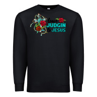 Black leave judgin to jesus Premium Sweatshirt - BarkalooDesign