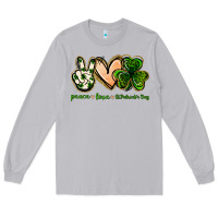 Moon Dust peace love st.patrick's day Long Sleeve Tee - Jasminsmagicworld