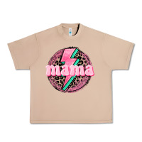 Burro Mama leopard background Mother's Day Urban Heavy Tee - CowGirlArtShop