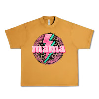 Peanut Butter Mama leopard background Mother's Day Urban Heavy Tee - CowGirlArtShop