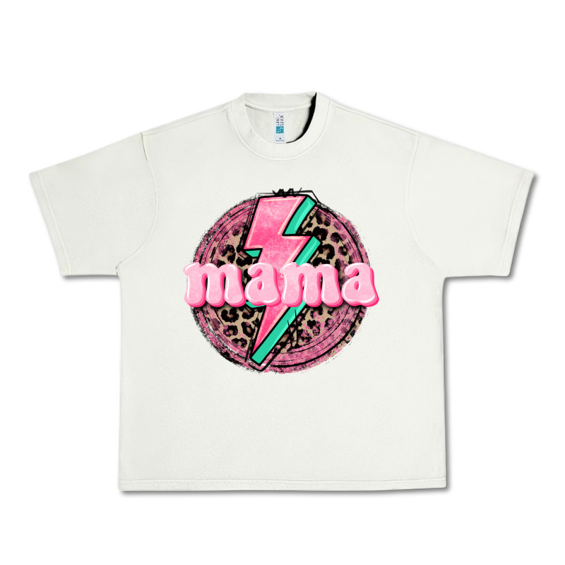 Mama Leopard Background Mother's Day Urban Heavy Tee by CowGirlArtShop | Teevron