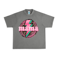 Tornado Mama leopard background Mother's Day Urban Heavy Tee - CowGirlArtShop