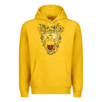 Lemon Werewolf Face Lycan Gothic Horror Occult Scary Halloween Premium Hoodie - longCreatives