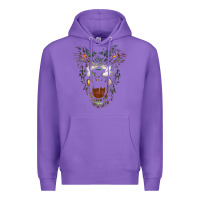 Purple Werewolf Face Lycan Gothic Horror Occult Scary Halloween Premium Hoodie - longCreatives