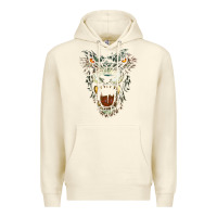 Sandshell Werewolf Face Lycan Gothic Horror Occult Scary Halloween Premium Hoodie - longCreatives