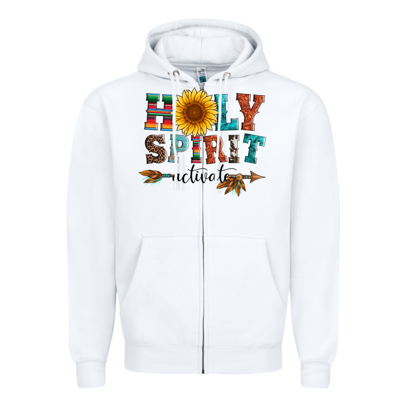 Holy Spirit Activate Zipper Hoodie by Artiststas | Teevron
