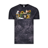 Cloud Black cowhide coffee cup Vintage Tee - HowdyJamesFarm