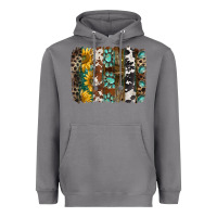 Storm western handdrawn patterns brushstrokes Heavyweight Hoodie - BarkalooDesign
