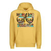 Antique Gold Mom Bad Summer Premium Hoodie - CowhideDigitalArt