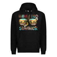 Black Mom Bad Summer Premium Hoodie - CowhideDigitalArt