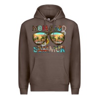 Coffee Mom Bad Summer Premium Hoodie - CowhideDigitalArt