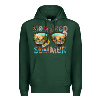 Sports Green Mom Bad Summer Premium Hoodie - CowhideDigitalArt