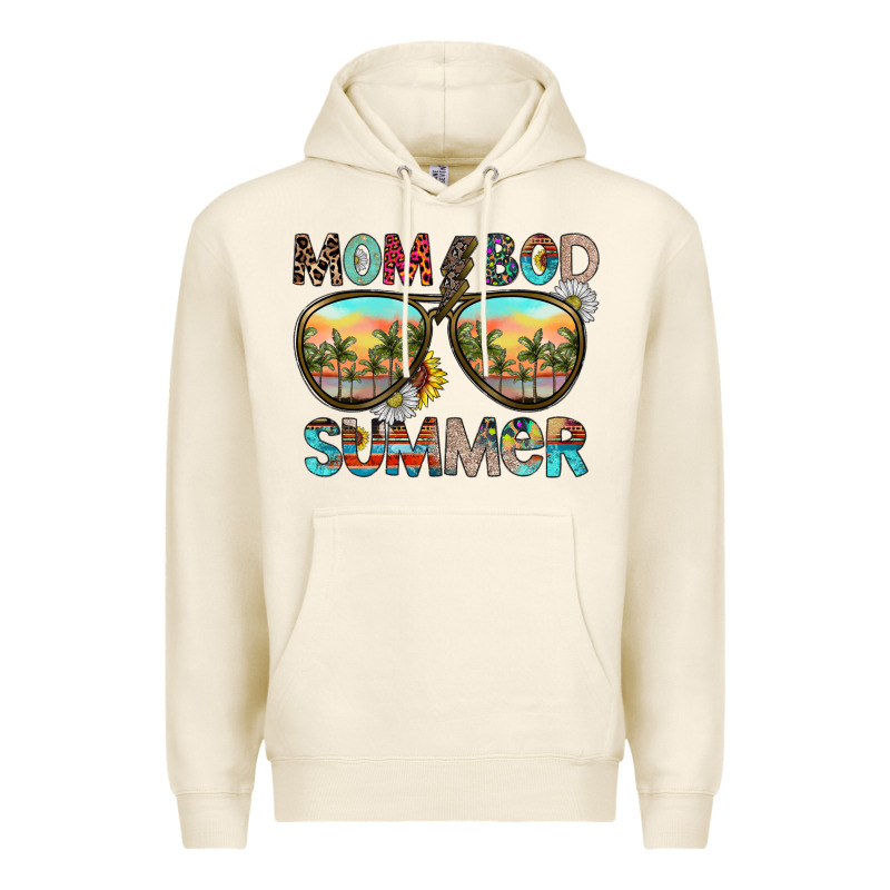 Mom Bad Summer Premium Hoodie by CowhideDigitalArt | Teevron