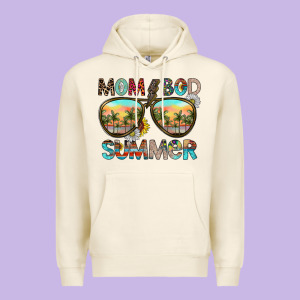 Mom Bad Summer Premium Hoodie Designed By Cowhidedigitalart