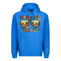True Royal Mom Bad Summer Premium Hoodie - CowhideDigitalArt