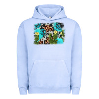 Pigment Grape Ice cactus gemstone background Urban Hoodie - AdoDesignShop