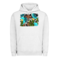 Pigment Lunar Rock cactus gemstone background Urban Hoodie - AdoDesignShop