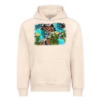 Sandshell cactus gemstone background Urban Hoodie - AdoDesignShop