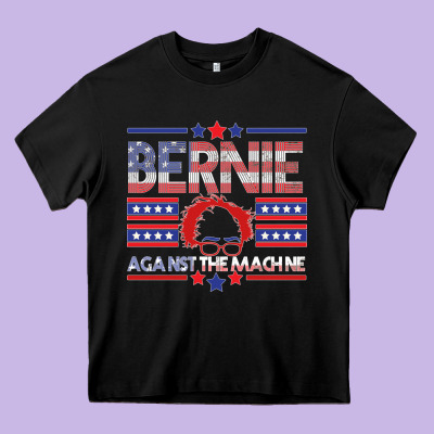 Bernie Against The Machine Heavy Core Tee Designed By Bettercallsaul