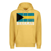 Antique Gold Bahamas Flag Country Men Women Kids Christmas Gift Family Premium Hoodie - longCreatives
