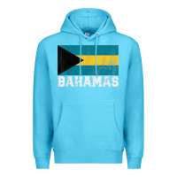 Ocean Blue Bahamas Flag Country Men Women Kids Christmas Gift Family Premium Hoodie - longCreatives