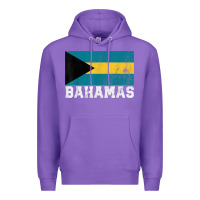 Purple Bahamas Flag Country Men Women Kids Christmas Gift Family Premium Hoodie - longCreatives