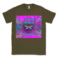 Army Green just a girl who loves dragonfiles Classic Tee - TumblerDesignByShophia