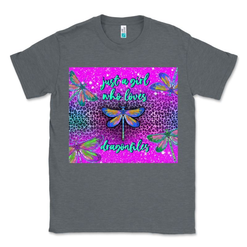 Just A Girl Who Loves Dragonfiles Classic Tee by TumblerDesignByShophia | Teevron