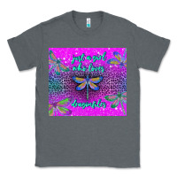 Charcoal Heather just a girl who loves dragonfiles Classic Tee - TumblerDesignByShophia