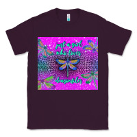 Plum just a girl who loves dragonfiles Classic Tee - TumblerDesignByShophia
