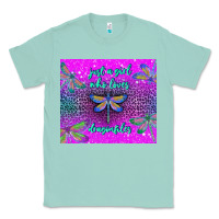 Seafoam just a girl who loves dragonfiles Classic Tee - TumblerDesignByShophia