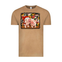 Vintage Camel christmas pigs Vintage Tee - Jasminsmagicworld