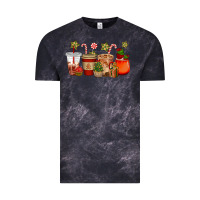 Cloud Black christmas cup cakes coffee cups Vintage Tee - CowGirlArtShop