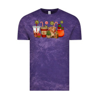 Cloud Purple christmas cup cakes coffee cups Vintage Tee - CowGirlArtShop