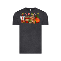 Vintage Black christmas cup cakes coffee cups Vintage Tee - CowGirlArtShop