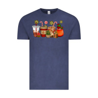 Vintage Denim christmas cup cakes coffee cups Vintage Tee - CowGirlArtShop