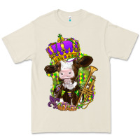Bone Mardi Gras cow Premium Tee - NancyCooperArtShop