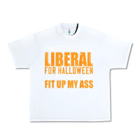 White i was going to be a liberal for halloween but my head Urban Heavy Tee - longCreatives