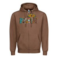 Chestnut faith Zipper Hoodie - Artiststas