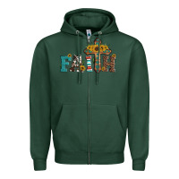 Sports Green faith Zipper Hoodie - Artiststas