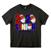 Quarantined Senior 2020 American Football Heavy Core Tee | Teevron