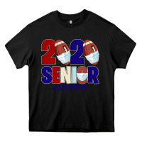 Black Quarantined Senior 2020 American Football Heavy Core Tee - Bettercallsaul