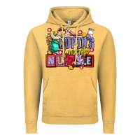Vintage Mustard cupids favorite nurse olivia Vintage Hoodie - OliviaCreatesArt