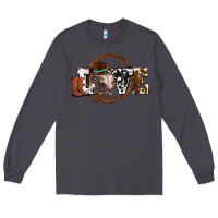 Smoke western love for cowboys olivia Long Sleeve Tee - OliviaCreatesArt