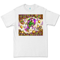 White Mardi Gras with crab Premium Tee - NancyCooperArtShop