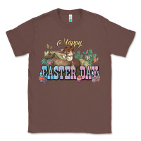 Chestnut Happy Easter Day rodeo Classic Tee - HowdyJamesFarm